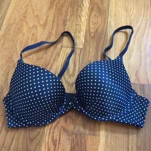 Maiden form navy super push up bra